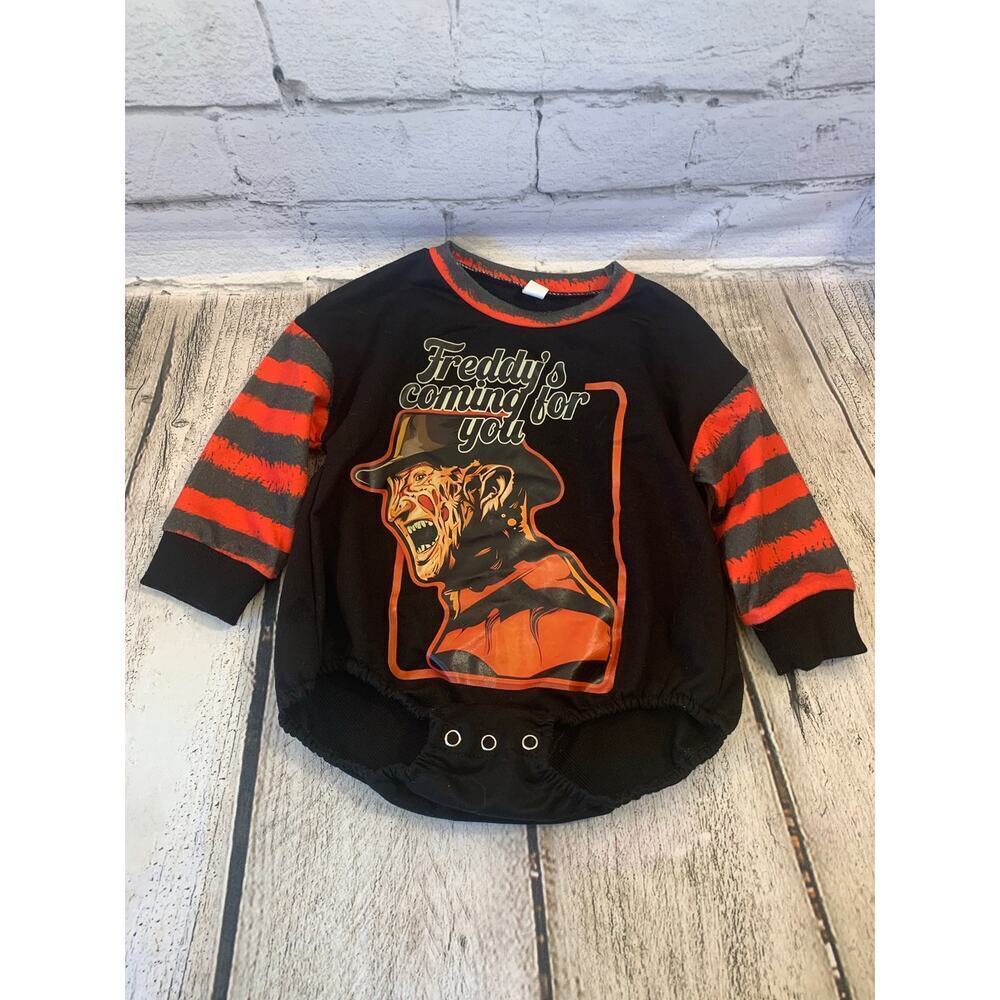 BABY FREDDY Kids Print Romper / Size: 80 - 12/24 Months